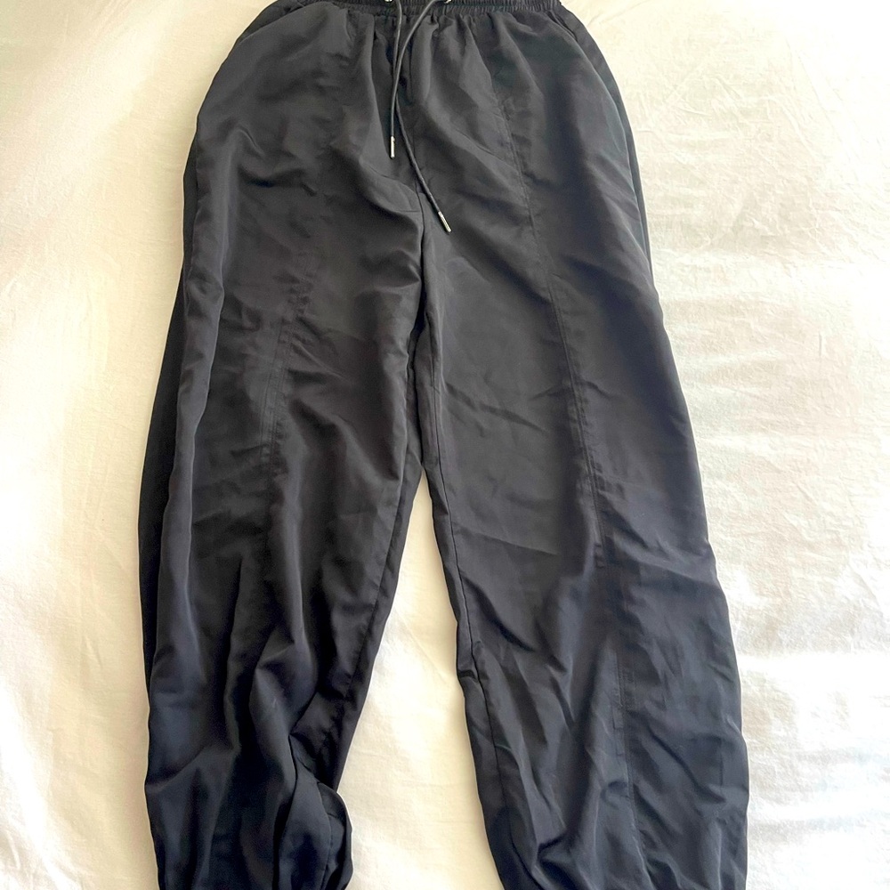 Princess Polly black joggers, size 6